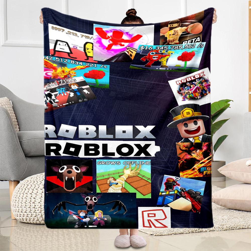 Roblox 167 Blanket Ultra-Soft Great for Picnics Livingroom Seaside for All Occasions Stylish Decor Gift for Travel Home Birthdays