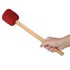 IRIN Bass Drum Mallet Long Fluffy Beech Handle Big Drum Hammer Colourful Hammerhead Percussion Instrument Parts & Accessories