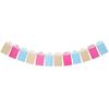 Baby's 100-Day Birthday Photo Frame Bunting - Decorative Wall Banner