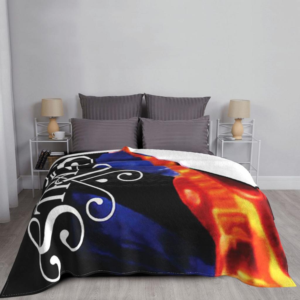 Dire Straits Brothers In Arms Album Cover Blankets Warm Flannel Throw Blanket Cover for Bed Living room Picnic Travel Home Sofa