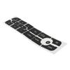 Car Buttons Repair Stickers CD Radio Audio Buttons Repair Decals Sticker For Megane For Master III Replacement