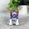 Digimon Adventure Animation Toys Metal Garurumon 9.5cm Gk Figure Anime Model Desktop Decoration Toy Boy Birthday Gift