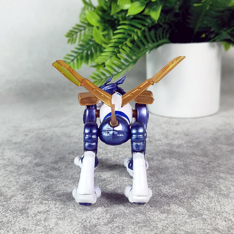 Digimon Adventure Animation Toys Metal Garurumon 9.5cm Gk Figure Anime Model Desktop Decoration Toy Boy Birthday Gift