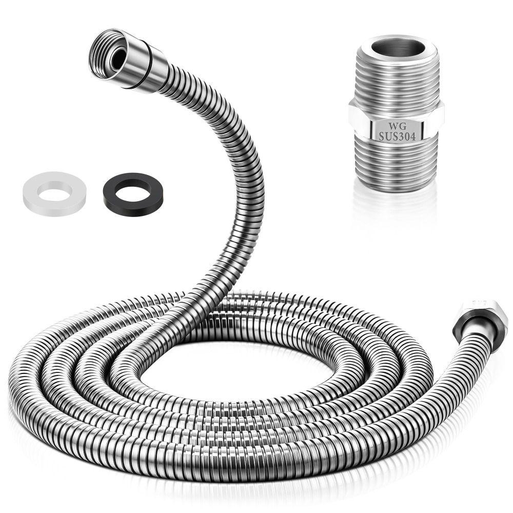 

1.5/2m Shower Head Hose Large Bore Faucet Hose Durable Shower Tube Hotel 1.5M