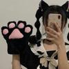 1pcs Fluffy Cute Bear Claw Cat Claw Gloves Anime Cosplay Gloves Plush Paw Mittens