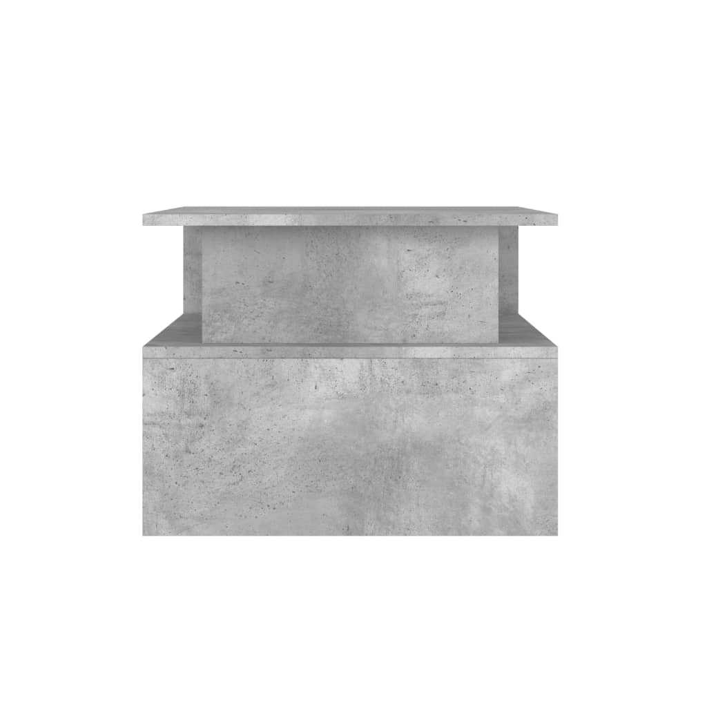  Coffee Table, Concrete Grey, 90x55x42.5 Cm