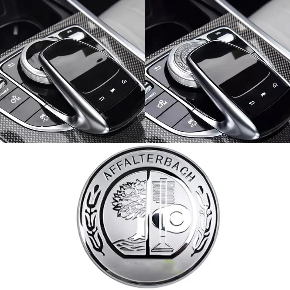 

GLC GLB 47mm Multimedia Sticker For Mercedes Benz AMG W212 W213 W205 W177 W204 W211 W202 E300 C180 C63 E63 Center Console knob