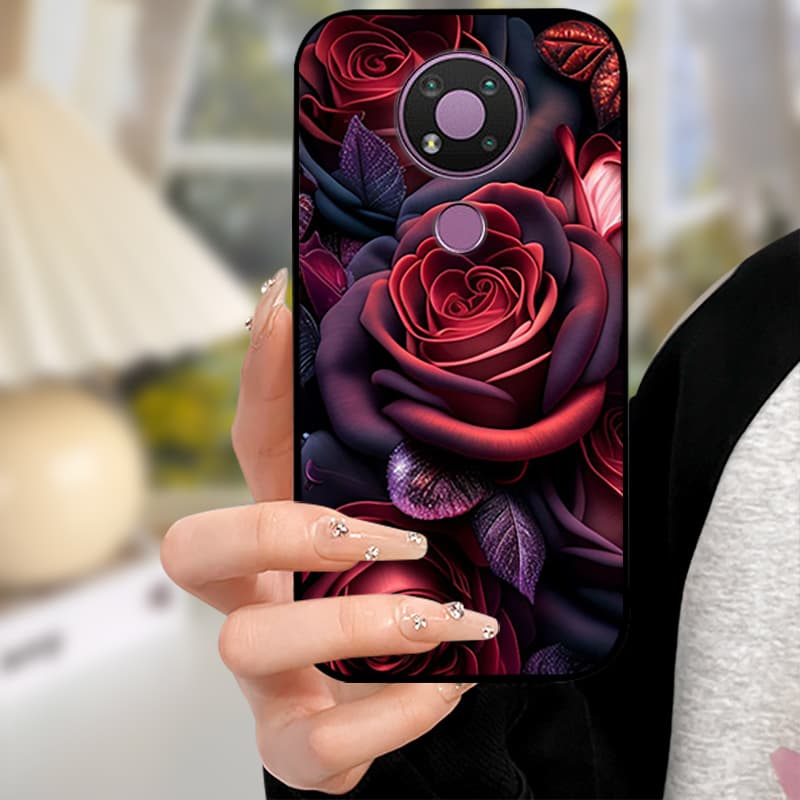 Capa For Nokia 5.4 Cases Black Silicon Soft TPU Phone Case For Nokia 5.4 5.1 7.1 Protective Camera Coque Nokia5.4 Back Shells