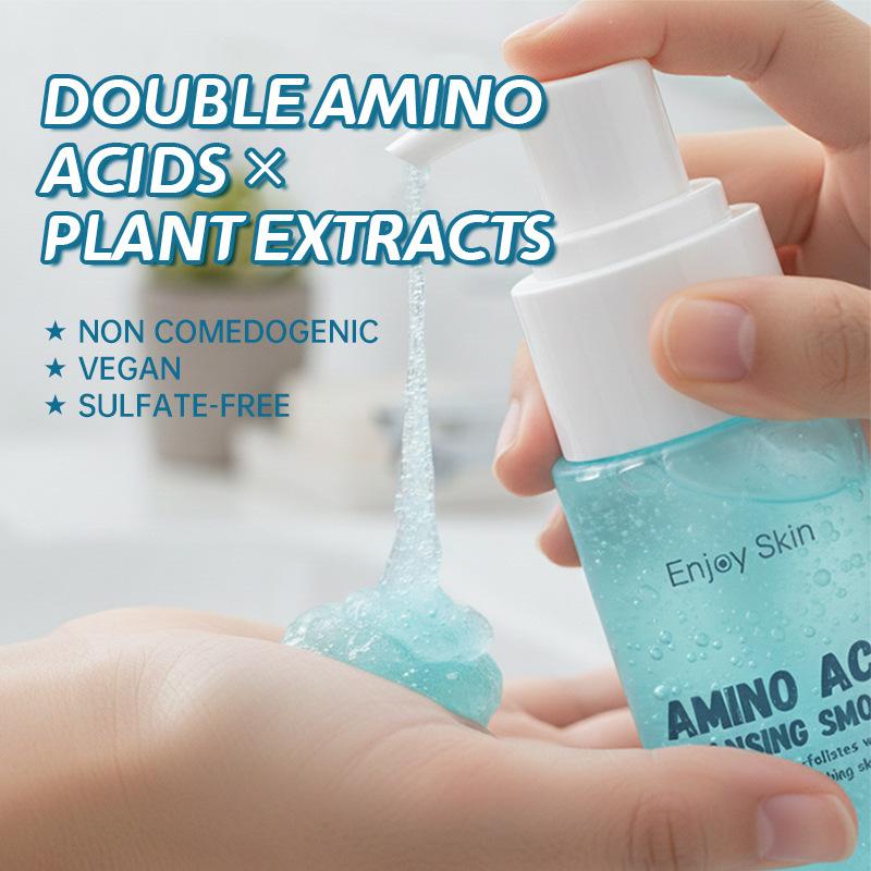 Amino Acid Cleansing Sorbet with Glycerin & Hyaluronic Acid Foaming Face Wash, Gentle Deep Clean Pores, All Skin Types
