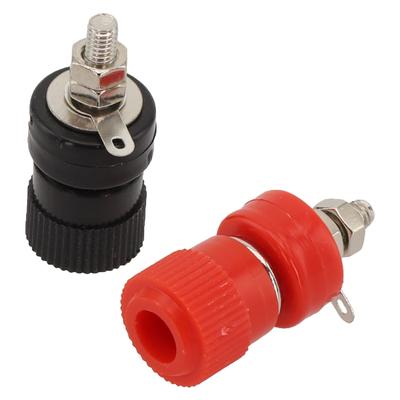 Praktischer Batterie-Stromverteiler-Anschlussklemmenpaar Rot und Schwarz