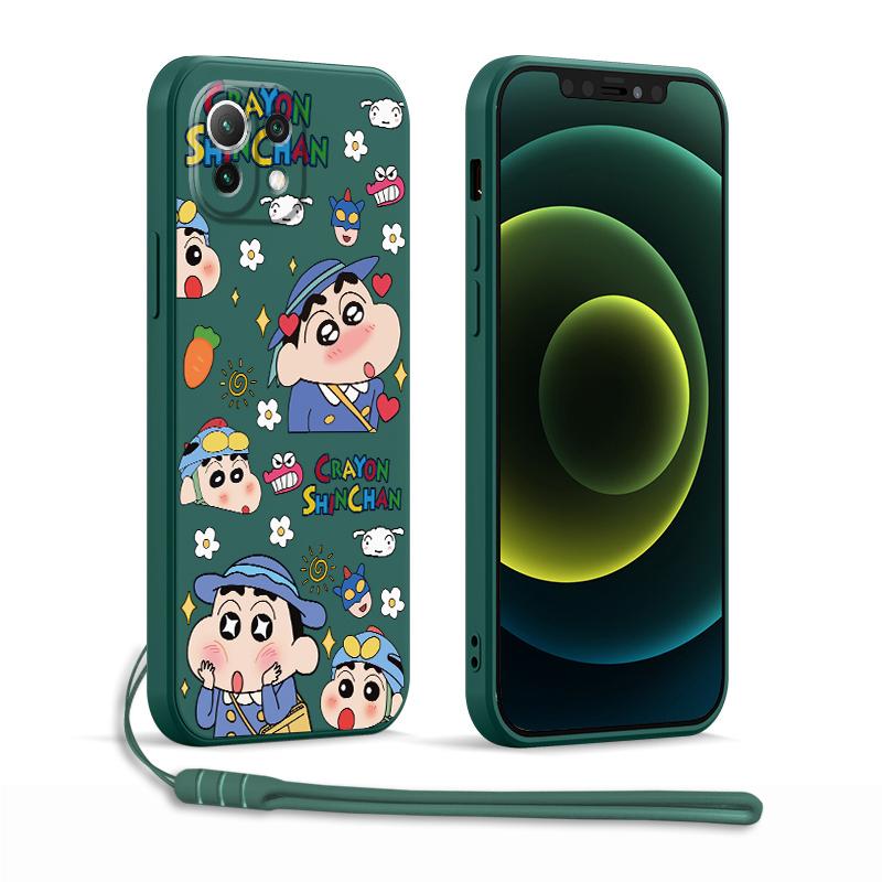 

Case for Xiaomi Redmi 9 8 K40 10 14C A3x 12C A2 13C A1 K60 Phone Cover Cartoon Crayon Shin-chan Redmi 10 5G