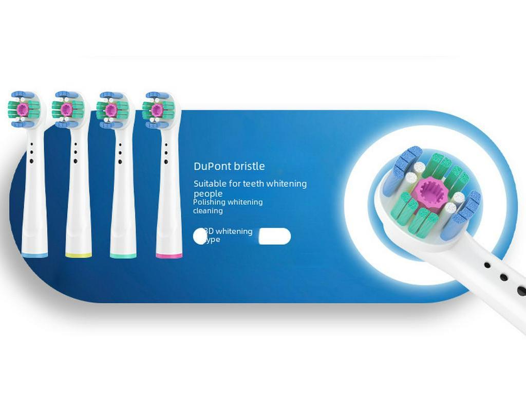 Têtes de brosse à dents électrique à poils souples compatibles pour Oral-B EB17
