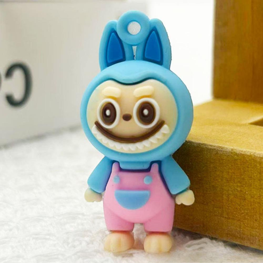 Cartoon Keychain Cute Three-dimensional Doll Pendant Car Key Chain Exquisite Accessories