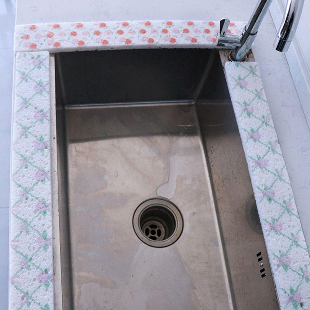 Reusable Sink Absorbent Sticker Washable Splash Guard Expanding Absorbent Cotton DIY Cuttable Dish Drying Mat