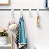 4Pcs Bathroom Shower Towel Holder Hanger Heated Radiator Rail Hooks Clips Storage Racks Clothes Scarf Hanger Hooks