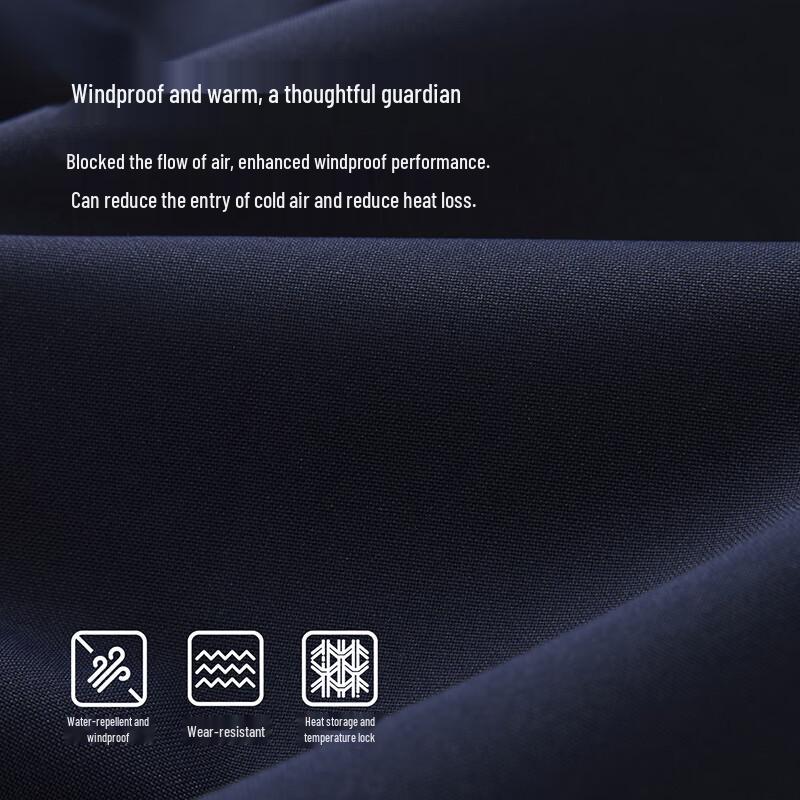 Guirenniao Unisex Graphene Cotton Hooded Winter Jacket