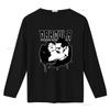 Dracula Vampire Biss Bela Lugosi T-Shirt für Herren Gothic Horrorfilm Inspiriertes Design vintage Gewaschenes Oberteil für den Alltag