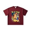 260 GSM Double Yarn 32 Count 100% Cotton Pokemon V1 Print Unisex Heavy Cotton T Shirt