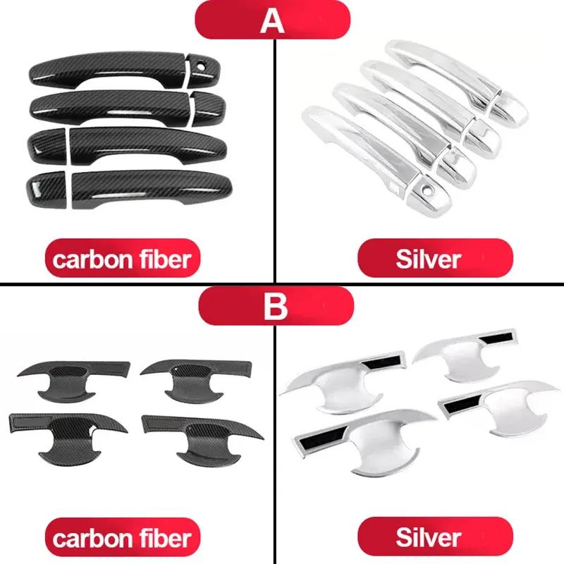 For Honda Accord X 10th 2018     Hybrid ABS Car Outer Door Handle Bowl Catch Cover Protection Trim Sticker