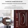 Huaxingqiang 909 Smart Bluetooth Anti-theft Concealed Electronic Lock with Password and 2 Remote Controls