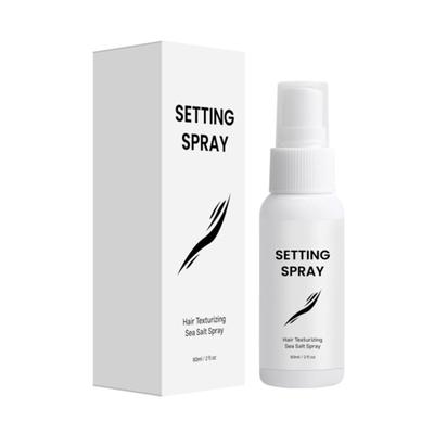 Styling Spray Long-lasting Strong Styling Moisturizing Spray Refreshing Non-greasy Hair Styling Gel Water 60ML