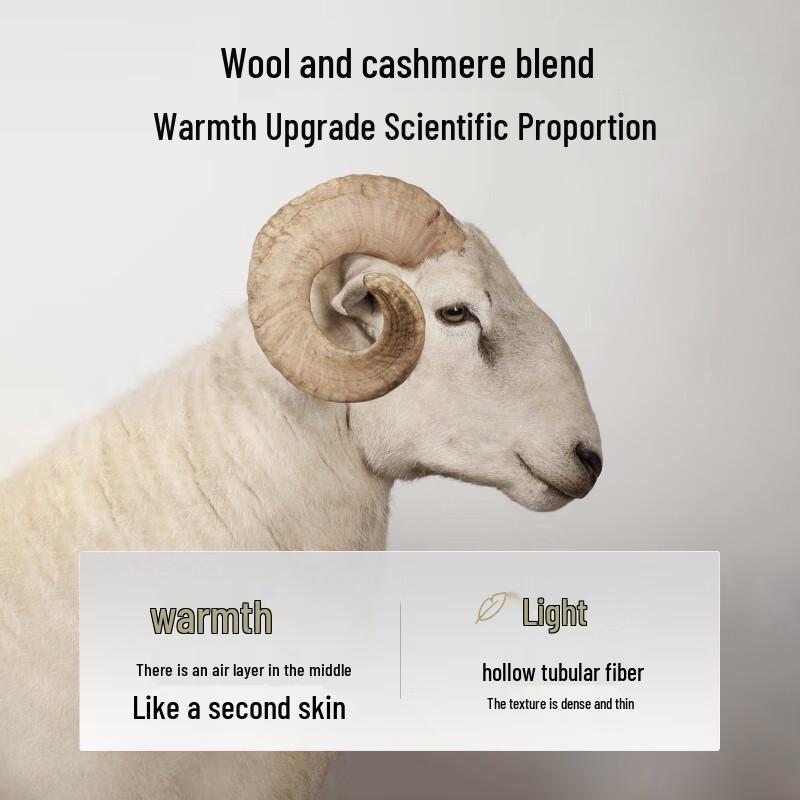 EMZ Men's Autumn/Winter Executive Wool Blend Jacket