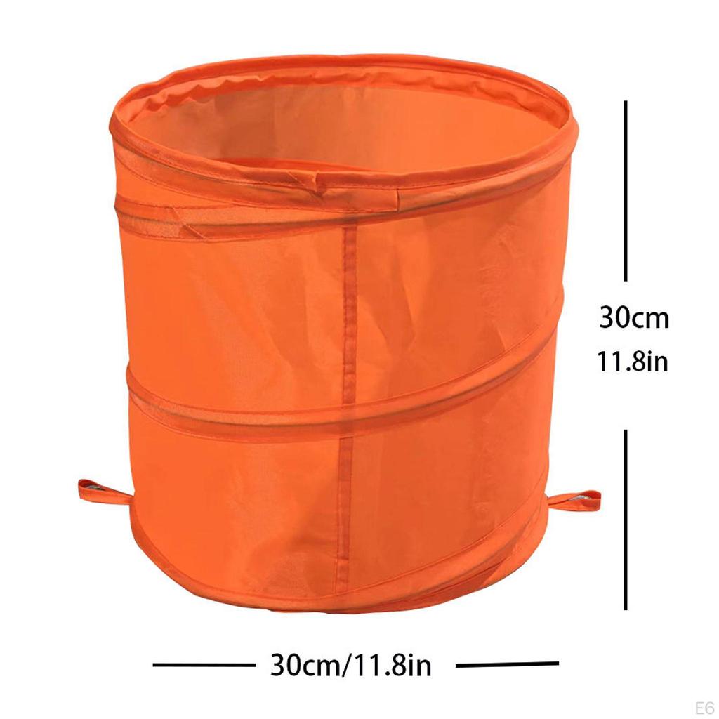 Backyard Golf Bucket Easy To Store Oxford Cloth Foldable Storage for Indoor Outdoor Family
