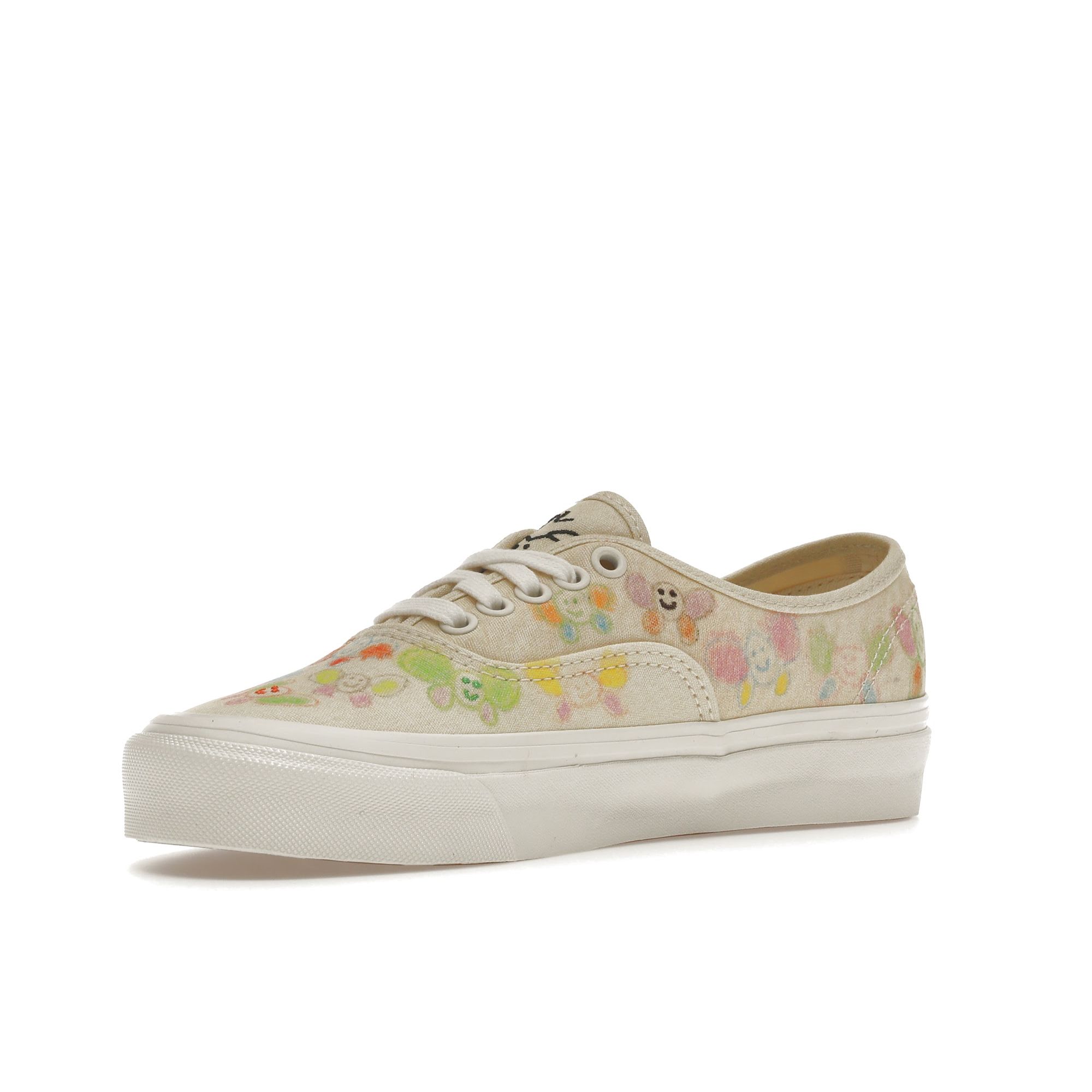 Sandy Liang x Vans Authentic 44 DX Scribble Унисекс Кроссовки Кремовый Натуральный — фото 4