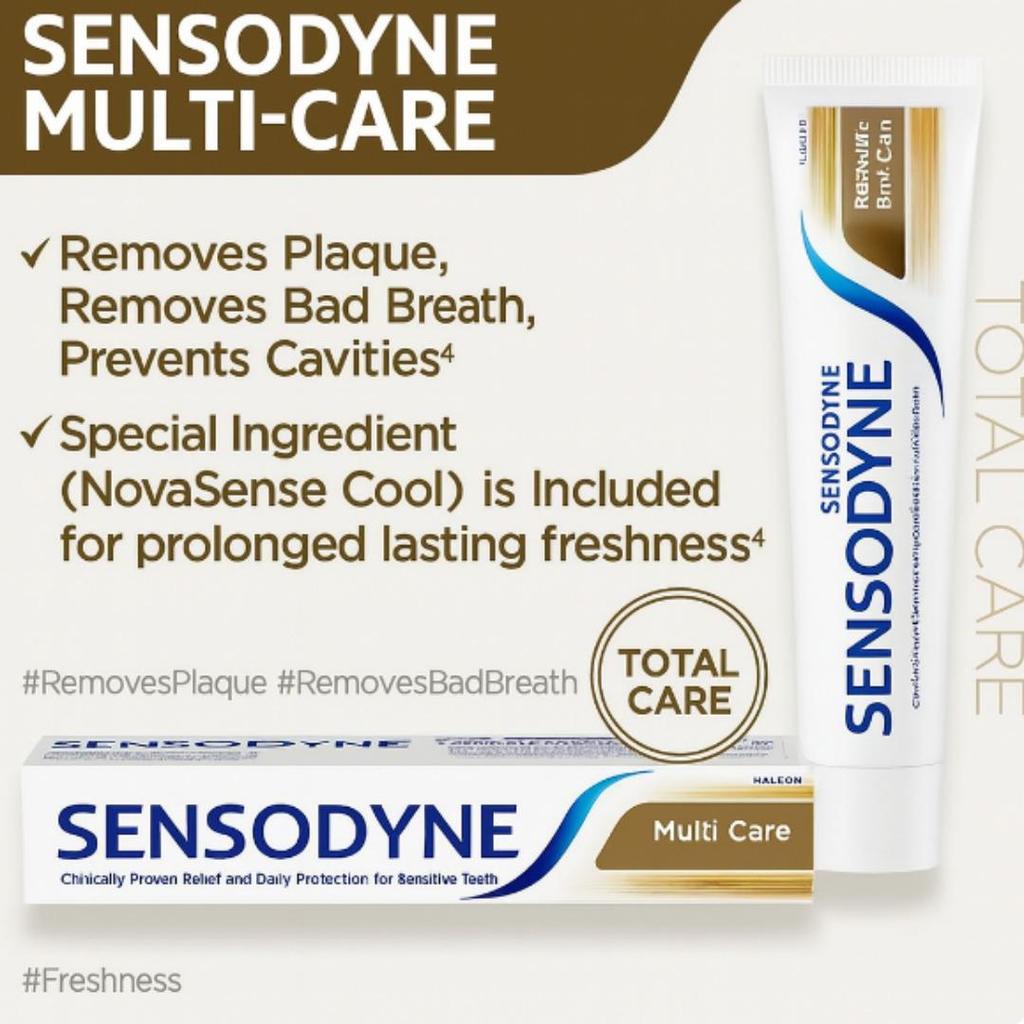 [Sensodyne] Multi Care Toothpaste 100g