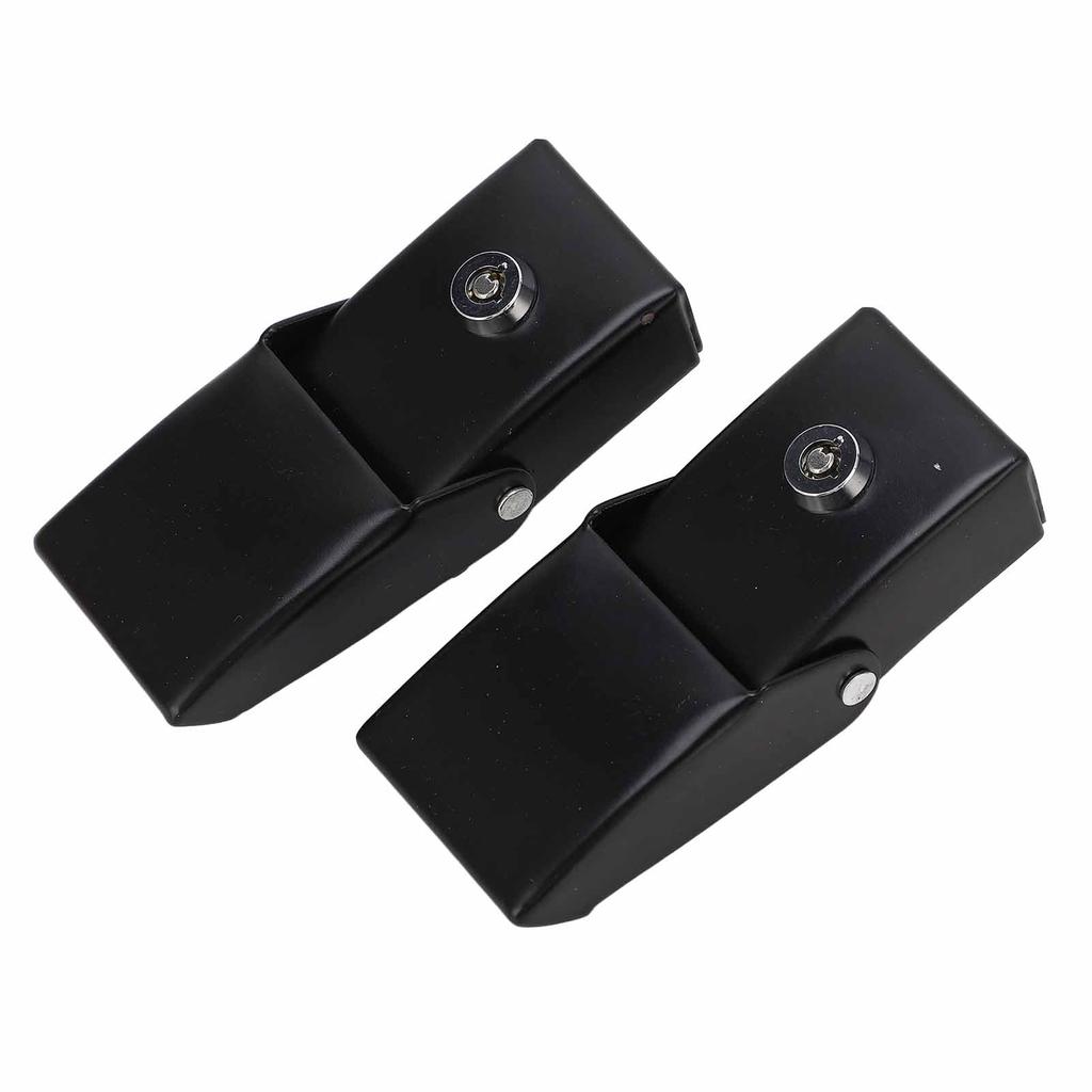 Hood Latch Catch Kit, Anti-Theft Metal Lock Hood Latch Catch Lock Accessory Kit with