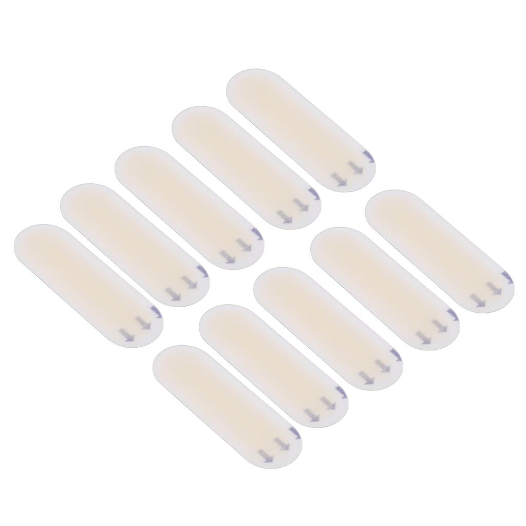 10 Pièces Coussinet Gel Anti-Ampoules 20x60mm Autocollants Ampoules Prévenir Usure Pieds Talons Hauts Coussin Gel