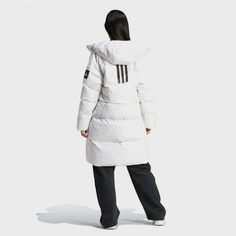 Adidas Myshelter DoWn Dlouhá Polstrovaná Parka W   Core White Iz4622