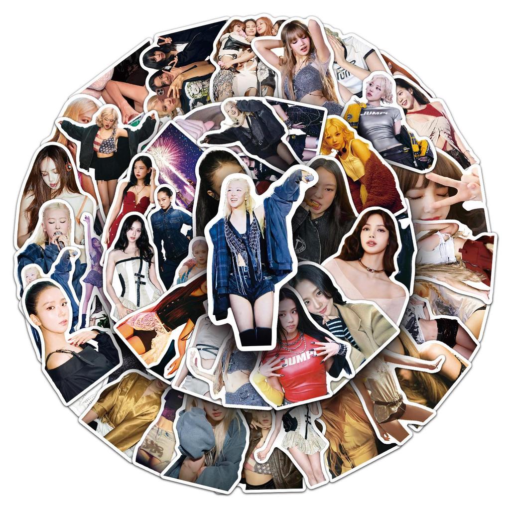 50 BLACKPINK Sticker: Kreative koreanische Girlgroup-Deko für Handys & Laptops