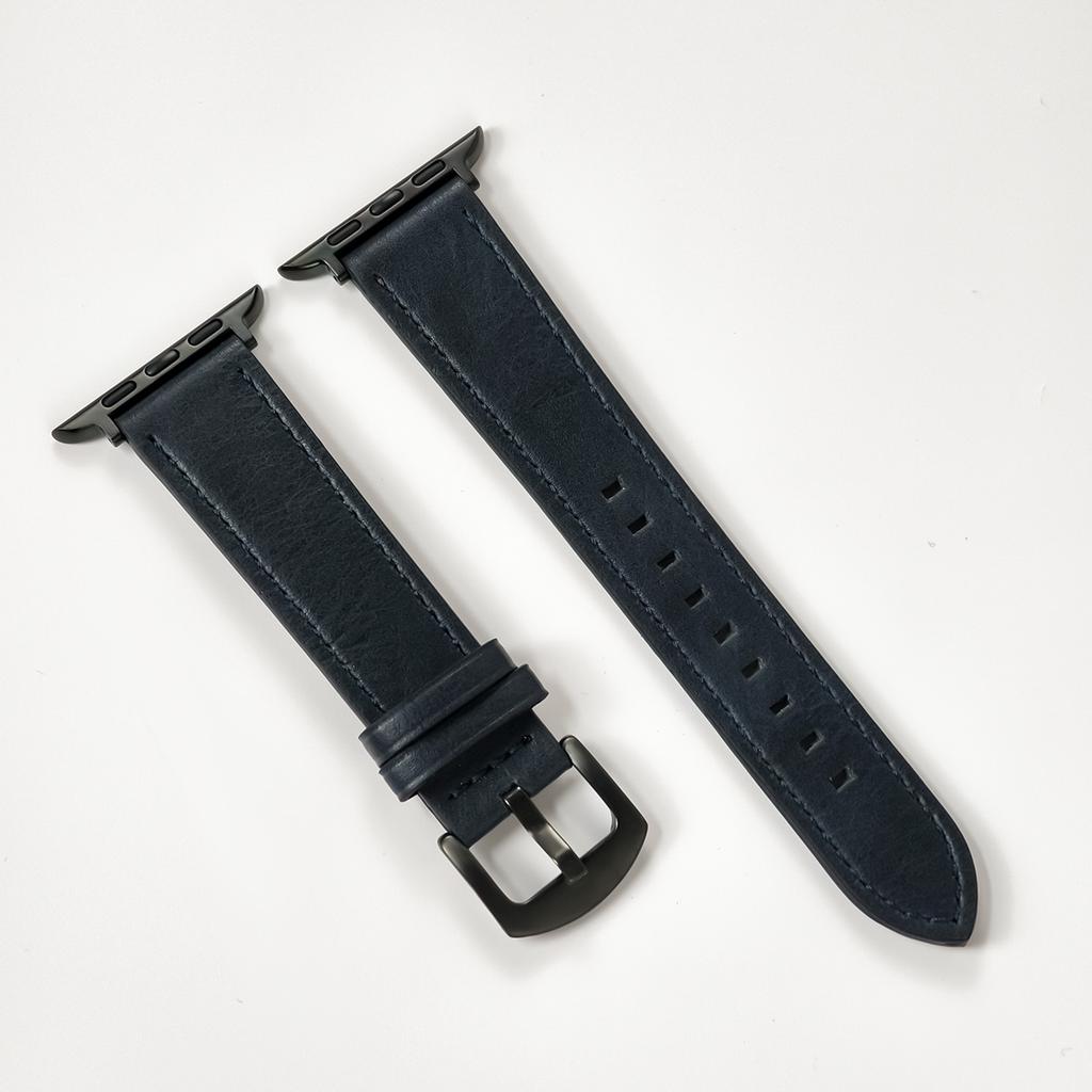 Leder Uhrenarmband für Apple Watch Armband 49 44 45mm 42 38mm 40 41 Damen Herren Armband für iWatch Serie 11 10 8 7 6 5 4 3 Se Band