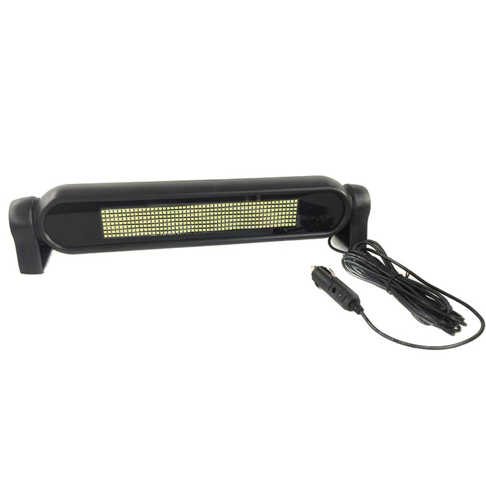 Wireless Vehicle LED Display 7X50 Dot Scrolling LED Sign Rotatable Car Display F-Best