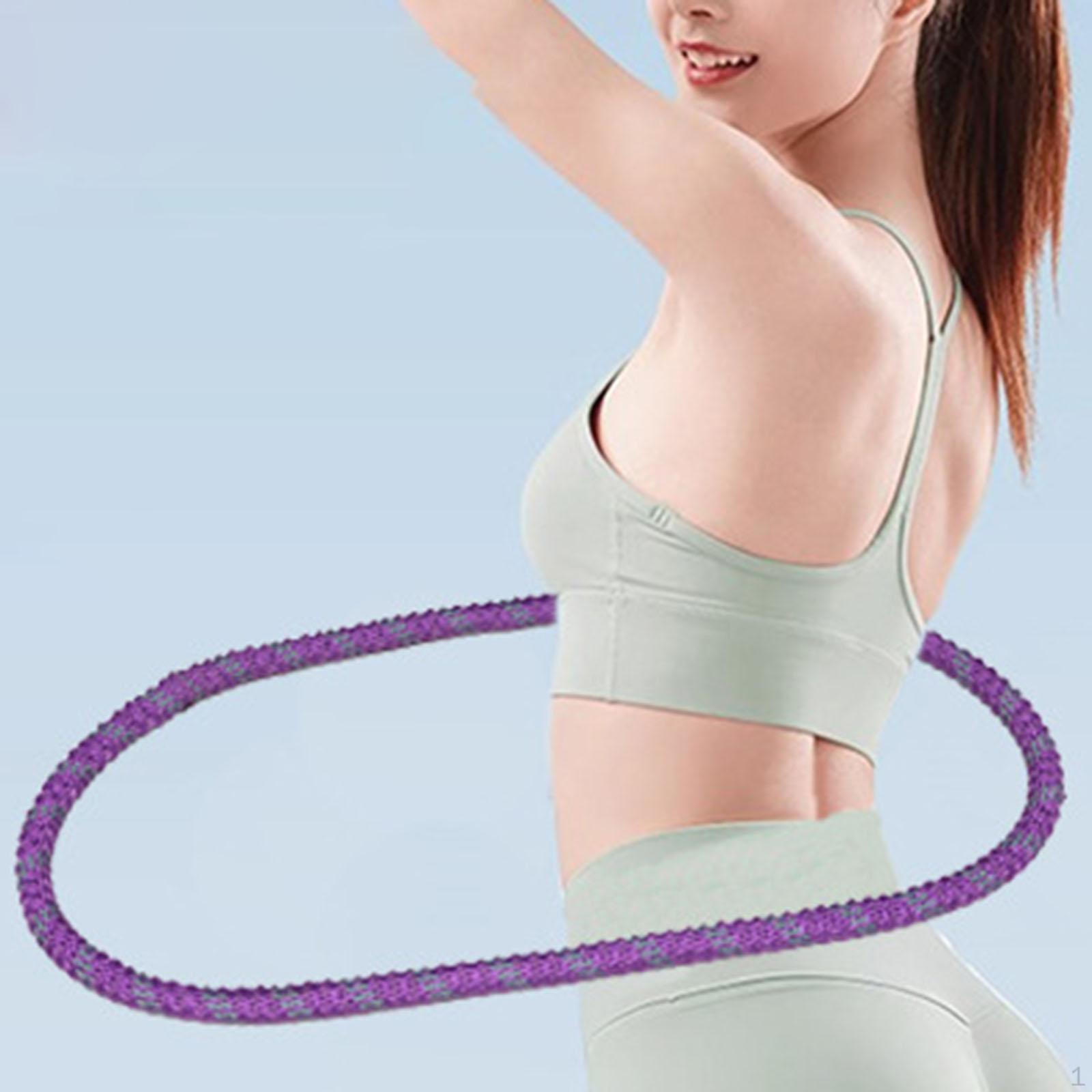 

Фитнес Хулахуп Упражнения Удобные Принадлежности Дизайн Дружелюбный к Талии Sp Круг Утяжеленный Живот для фиолетовый