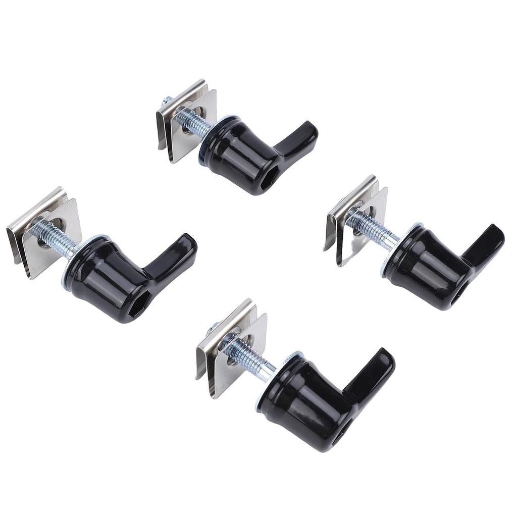 Saddlebag Lever Lock Fastener Bolt Nut Mounting Hardware Theft Deterrent Lever Locks Mounting Hardware Screws