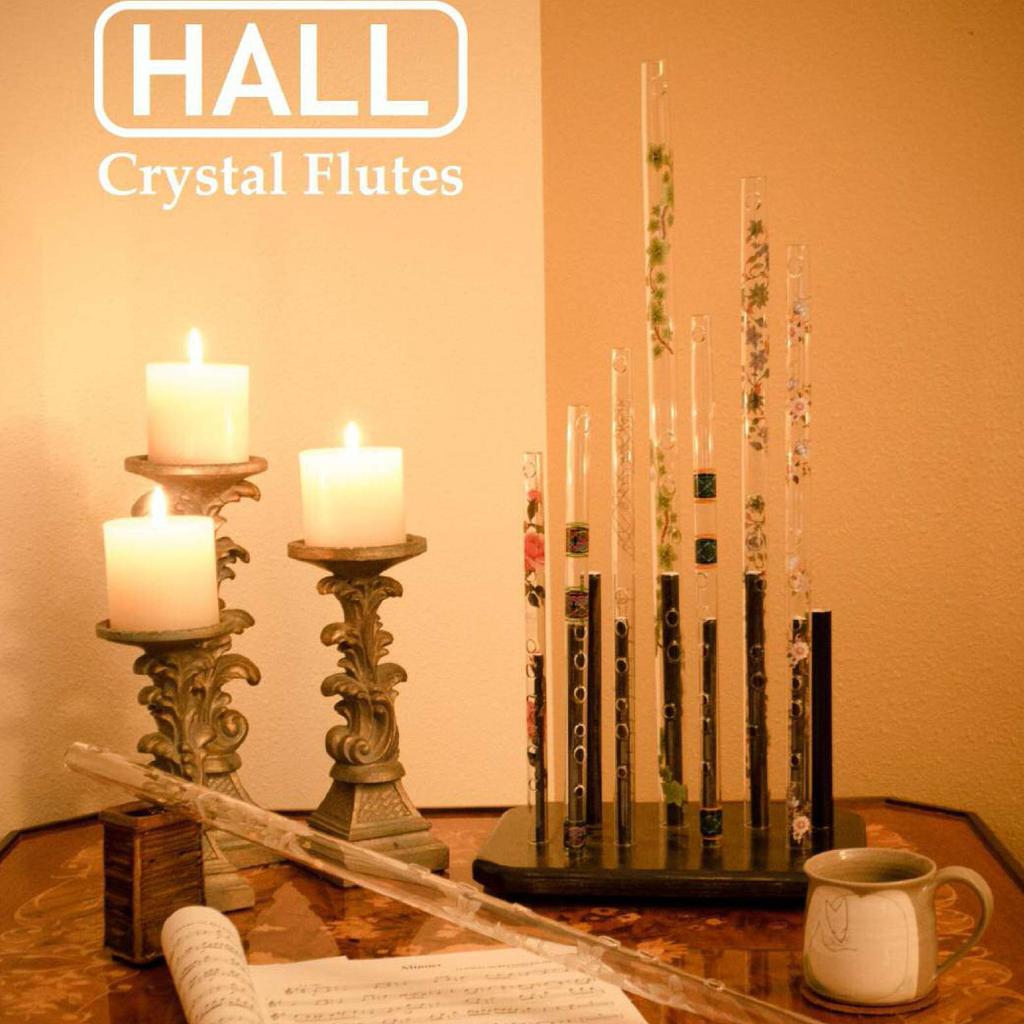 HALL CRYSTAL Flute Piccolo C pipe Total length 317mm PICCOLO C TAJ
