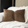 Velvet Bow Pillow Soft Plush Cushion Cover Home Decor Solid Color Pillow Covers Living Room Bedroom Tatami Decorative Pillowcase