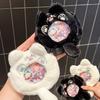 Cute Pattern Cat Bag Design Plush Keychain Pendant Exquisite Ornament Small