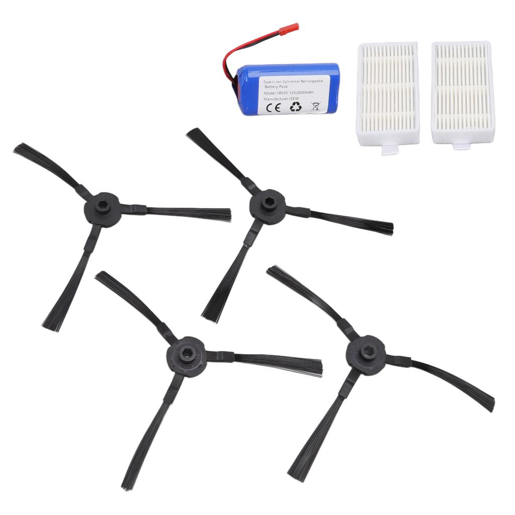 18650 2600mAh Lithium Ion Battery with Side Brush Filter for ILIFE for CEN250 Vacuum Cleaner
