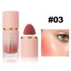 6 Color Liquid Blush Face Contouring Matte Blush Multifunctional Easy Color Blush Silky Texture Delicate Long Lasting Rouge Blush Lipstick Face Makeup