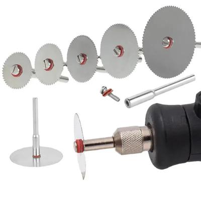 Cutting Discs Rotary Tools Cutting Wheel for Dremel Tools Accessories 5pcs 16-32mm Dremel Discs with 1pcs Mandrels