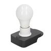 LED Bulb with Battery Adapter 700LM 7W E27 Cordless Lamp Bulb Portable Work Bulb 12‑60V
