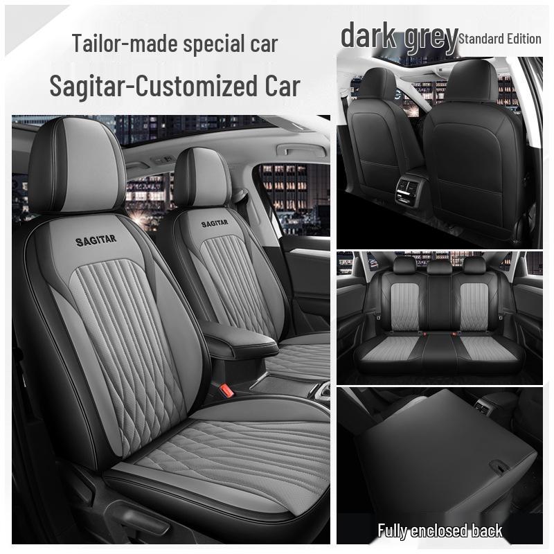 Universal Full Wrap Four Seasons Car Seat Cover for New Sagitar – Five-Seat Cushion