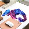 3D Printed Flying Dragon Articulated Dragon Western Style Joint Movable Dragon Model Home Desktop Craft Ornament
