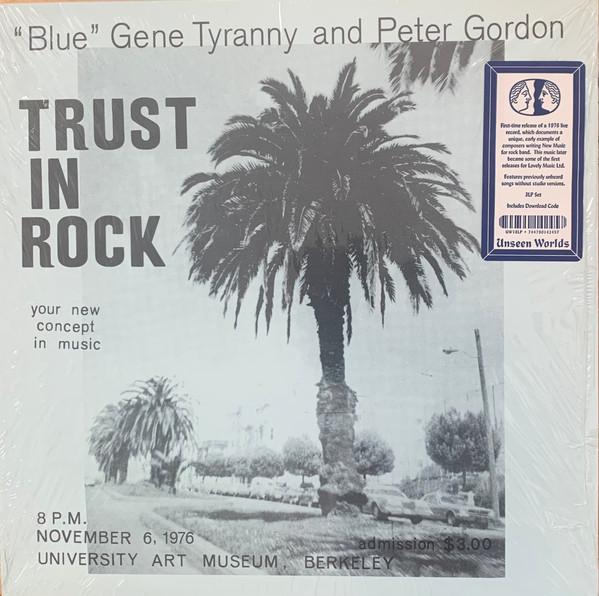 

LP Record BLUE GENE TYRANNY , PETER GORDON - Trust In Rock UW18 Unseen Worlds 2019 US Rock