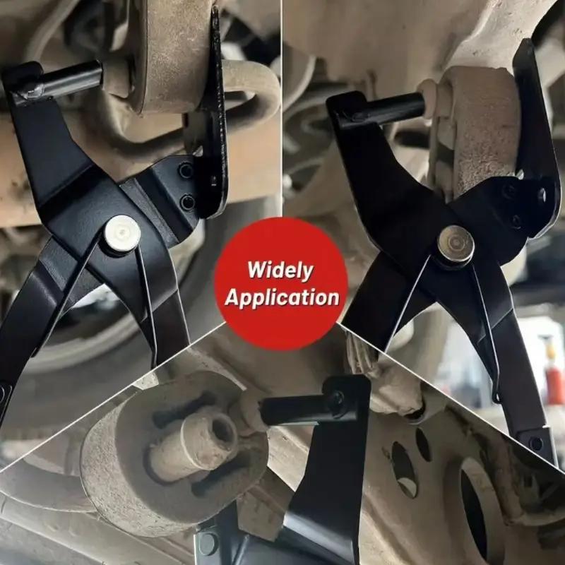 1 pc Universal Car Exhaust Pipe Hanger Removal Pliers Car Exhaust Pipe Rubber Pad Pliers Puller Exhaust Pipe Rubber Pad