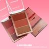 Long Lasting Cheek Rouge Three Color Blush Palette Natural Matte Pink Highlighter Makeup Beauty Cosmetic