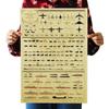 Weapons Evolution History Nostalgic Indoor Bar Cafe Home Decor Painting Wall Sticker